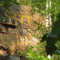 Надписи на скале :: Вера Щукина