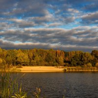 Родные места в предзакатном солнце! :: Андрей Гриничев