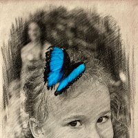 Портрет с бабочкой :: Alexander Dementev
