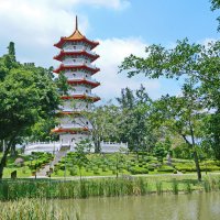 Пагода в Китайском саду :: Андрей K.