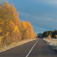 На границе осени и зимы. :: Виктор Евстратов