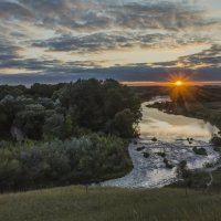 Закат на Красивой Мече :: Лариса Березуцкая