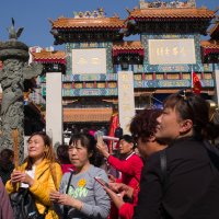 Китайские туристы в Гонконге :: Sofia Rakitskaia