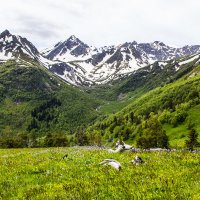 Вид с отрога "Закзан-Сырта" на "Аркасарский хребет" :: Диана 