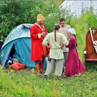 РЕКОНСТРУКТОРЫ. ЖИЗНЬ ЛАГЕРНАЯ... :: Валерий Викторович РОГАНОВ-АРЫССКИЙ