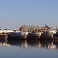 Осень в затоне :: val-isaew2010 Валерий Исаев