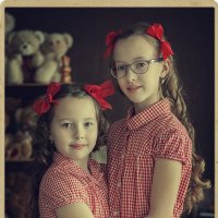 Соня и Лиза :: Ольга Васильева