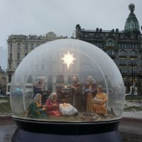 Рождественский вертеп перед Казанским собором :: Елена Павлова (Смолова)