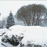 снегопад в городе (Ижевск Январь 2018) :: muh5257 