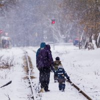 По шпалам :: Александр 