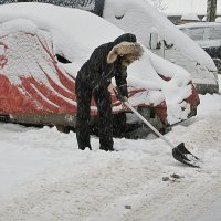 А снег всё идёт и идёт! :: Татьяна Помогалова