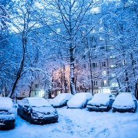 Москва, снежное утро :: Игорь Герман