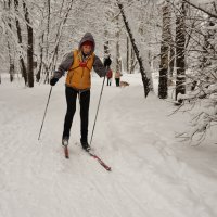 Скоро - финиш! Ближе, ближе... Помогите же, мне - лыжи!... :: Nataly St. 