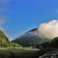 Туман-облако :: Сергей Чиняев 