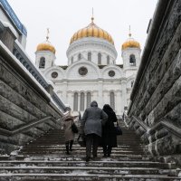 Дорога к храму. :: Анатолий Сидоренков