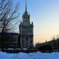 Город на закате(06.02.2018)... :: Sergey Gordoff