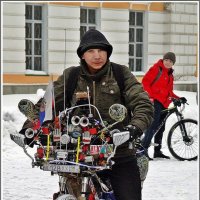 3 февраля 2018 - Третий зимний велопарад в Ижевске :: muh5257 