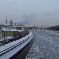 Москва-река зимой :: Андрей Лукьянов
