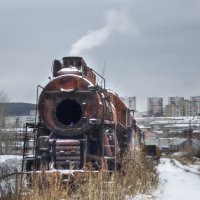 На станционных задворках :: Роман Пацкевич