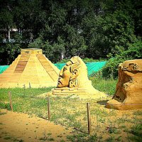 Международная выставка песчаных фигур. :: Владимир Драгунский
