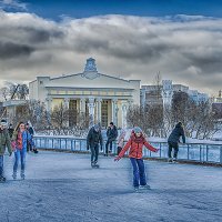 Москва. ВВЦ (ВДНХ). Февраль. :: Игорь Герман