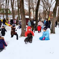 Зима и дети :: Владимир Болдырев