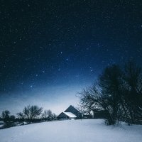 Ночь в деревне :: Татьяна Афиногенова