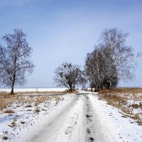 Мартовский пейзаж :: Маргарита Батырева