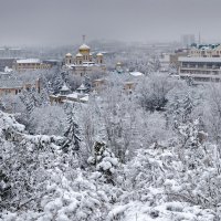 Снежный Пятигорск :: Ирина Шарапова