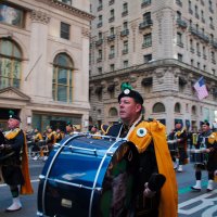 На параде в честь Дня Святого Патрика в Нью-Йорке :: Олег Чемоданов