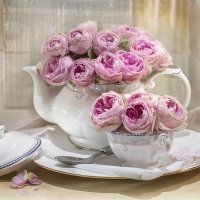 Розовый чай... :: Bosanat 