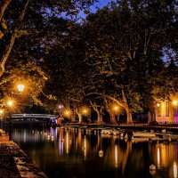 autumn evening in Annecy :: Dmitry Ozersky