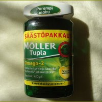 Витамины Омега-3, D и A, E Möller Tupla Omega-3 100 капсул Moller :: Вера 