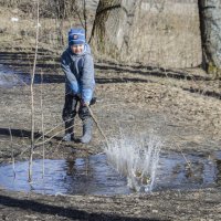 Весна! Ребёнок торжествует :: Роман Пацкевич