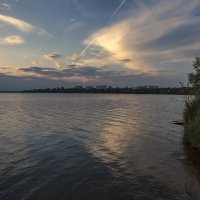 Майский вечер у Нововоронежского водохранилища 18 05 2018 :: Юрий Клишин