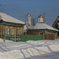 Зимним днём в деревне :: Галина Козлова 