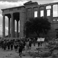 Храм  Эрехтейон на  афинский Акрополе. :: Lmark 