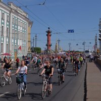 Велопарад к 315-летию Санкт-Петербурга :: tipchik 