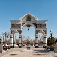 Триумфальная арка в Астрахани :: Анастасия Богатова