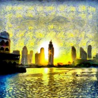 Закат в Дубае :: Ирина Сивовол