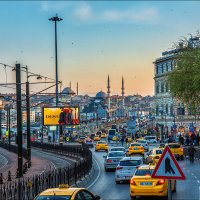 Стамбул на закате солнца :: Ирина Лепнёва