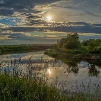 Закат над Клязьмой :: Андрей Дворников
