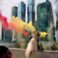 Свадьба в Сити. :: Саша Бабаев