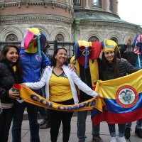 Болельщики из Колумбии :: Наталья Герасимова