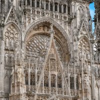 Руан. Cathédrale Notre-Dame de Rouen, Собор Руанской Богоматери. :: Надежда Лаптева