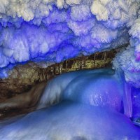 Узоры ледяной пещеры :: Сергей Цветков