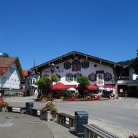 Сказочная деревушка -Обераммергау, Бавария... :: Galina Dzubina