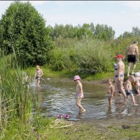 Дети в воде - наивысшая ответственность взролых :: Аркадий Беляков
