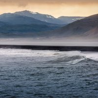 Черные пески на северном побережье Исландии :: Shapiro Svetlana 