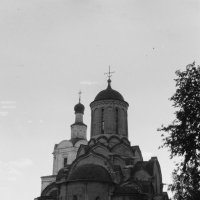 Spasskiy cathedral of Spaso-Andronnikov orthodox monastery in Moscow, Russia. :: Andrew Barkhatov